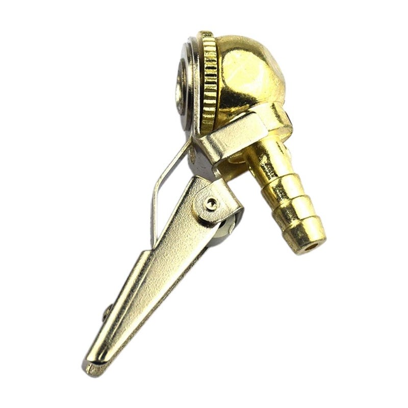 In stock: Tire valve inflator chuck, chuck-type air nozzle, pneumatic pump adapter, 8mm.